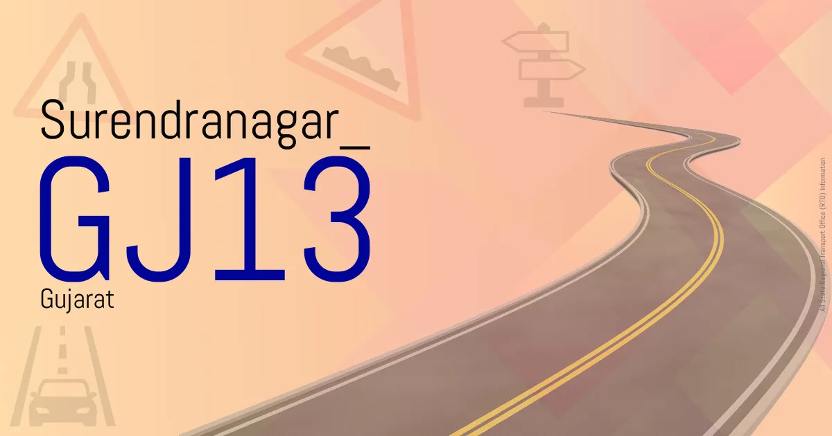 GJ13 - Surendranagar
