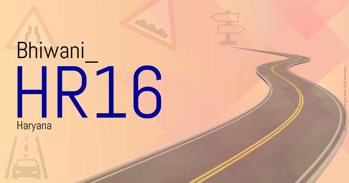 HR16 - Bhiwani
