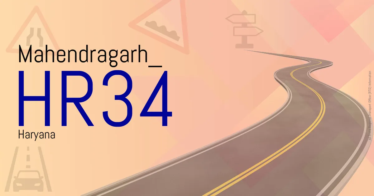 HR34 - Mahendragarh
