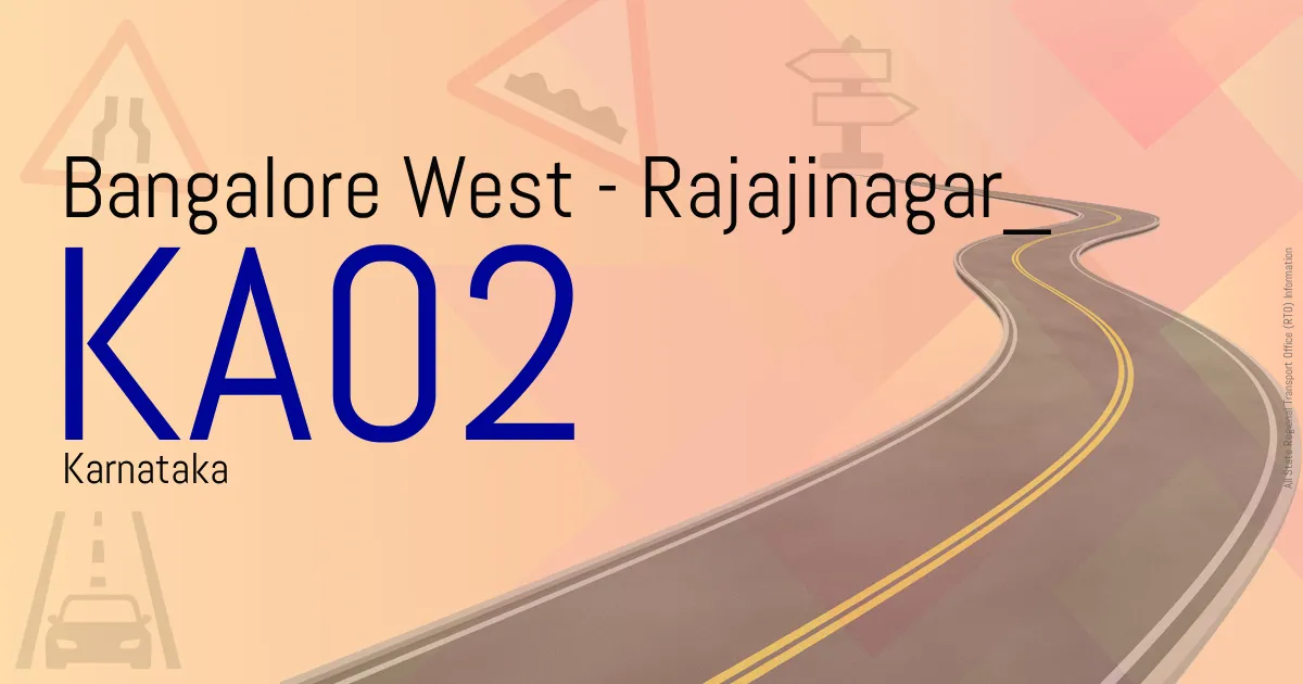 KA02 - Bangalore West - Rajajinagar
