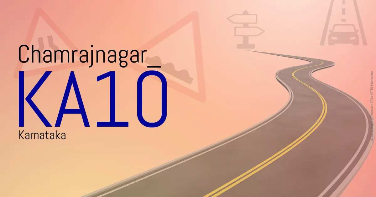 KA10 - Chamrajnagar
