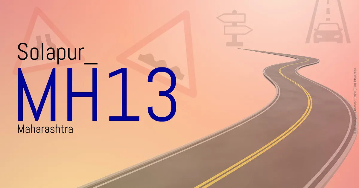 MH13 - Solapur
