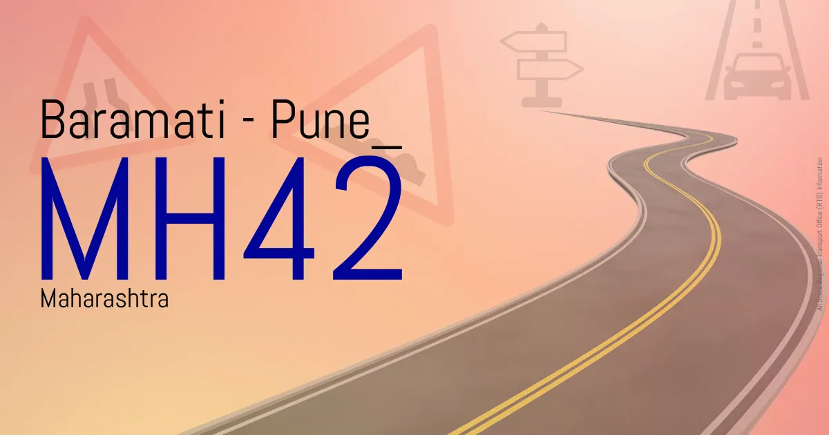 MH42 - Baramati - Pune

