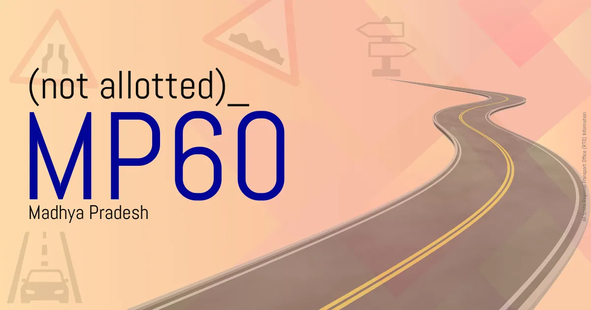 MP60 - (not allotted)
