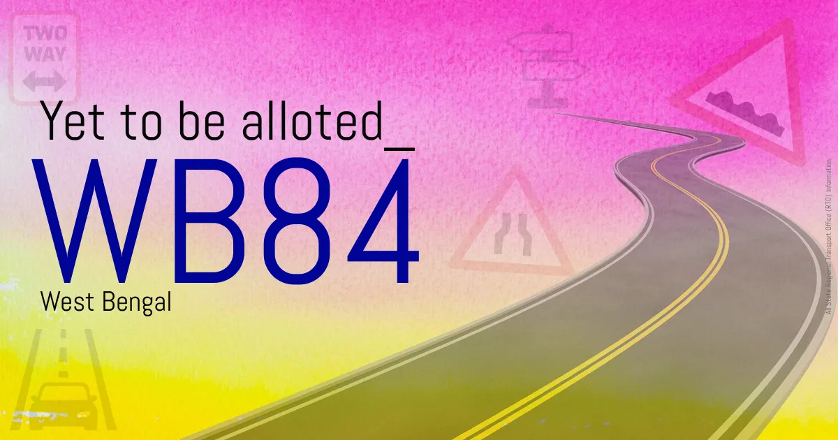 WB84 - Yet to be alloted
